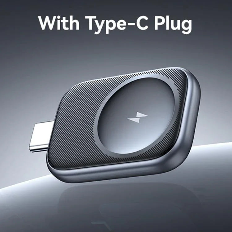 適用於 Apple Watch 系列 USAMS CD247 USB-C / Type-C 插頭便攜式無線充電器，CD247