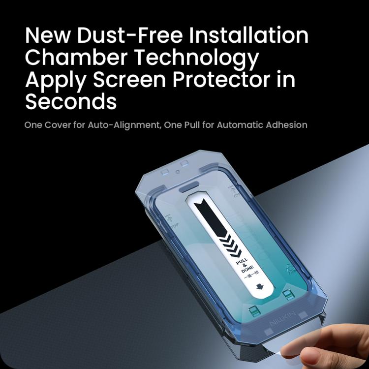 NILLKIN H+Pro AR 鋼化玻璃膜，適用於 iPhone 17 Pro Max、iPhone 17 Pro、iPhone 17、iPhone Air、iPhone 16 Pro