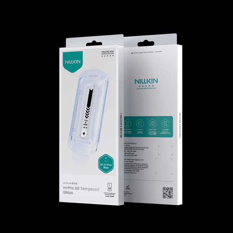 NILLKIN H+Pro AR 鋼化玻璃膜，適用於 iPhone 17 Pro Max、iPhone 17 Pro、iPhone 17、iPhone Air、iPhone 16 Pro