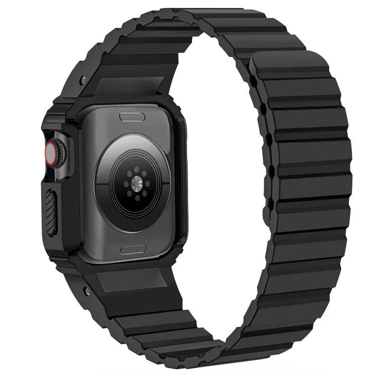 xDfind 磁吸矽膠錶帶附整合式錶蓋，適用於 Apple Watch 42 / 44 / 45mm，適用於 Apple Watch Series 10 / 11 46mm，適用於 Apple Watch Series 10 / 11 42mm，適用於 Apple Watch Ultra 3 / 2 / 1 49mm，適用於 Apple Watch 38 / 41mm