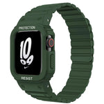 xDfind 磁吸矽膠錶帶附整合式錶蓋，適用於 Apple Watch 42 / 44 / 45mm，適用於 Apple Watch Series 10 / 11 46mm，適用於 Apple Watch Series 10 / 11 42mm，適用於 Apple Watch Ultra 3 / 2 / 1 49mm，適用於 Apple Watch 38 / 41mm