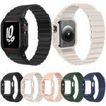 xDfind 磁吸矽膠錶帶附整合式錶蓋，適用於 Apple Watch 42 / 44 / 45mm，適用於 Apple Watch Series 10 / 11 46mm，適用於 Apple Watch Series 10 / 11 42mm，適用於 Apple Watch Ultra 3 / 2 / 1 49mm，適用於 Apple Watch 38 / 41mm