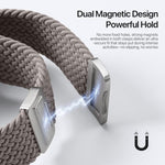 DUX DUCIS Mixture Ultra 系列磁扣尼龍編織錶帶，適用於 Apple Watch 38 / 40 / 41 / S10 42mm