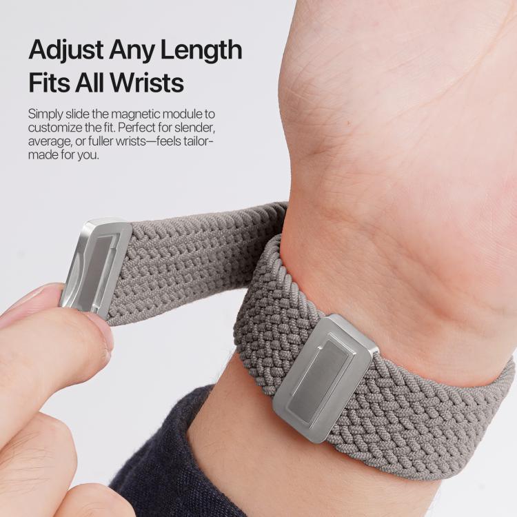 DUX DUCIS Mixture Ultra 系列磁扣尼龍編織錶帶，適用於 Apple Watch 38 / 40 / 41 / S10 42mm