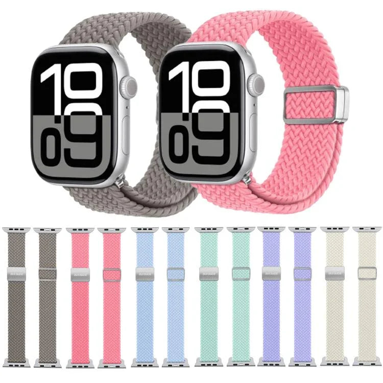 DUX DUCIS Mixture Ultra 系列磁扣尼龍編織錶帶，適用於 Apple Watch 38 / 40 / 41 / S10 42mm