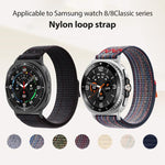 xDfind 尼龍魔鬼氈錶帶，適用於 Samsung Galaxy Watch8 / 8 Classic