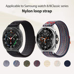 xDfind 尼龍魔鬼氈錶帶，適用於 Samsung Galaxy Watch8 / 8 Classic