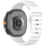 xDfind 圓點銀色鉚釘扣矽膠錶帶，適用於 Samsung Galaxy Watch Ultra/Ultra 2025，適用於 Samsung Galaxy Watch8 / 8 Classic