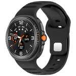 xDfind 圓點銀色鉚釘扣矽膠錶帶，適用於 Samsung Galaxy Watch Ultra/Ultra 2025，適用於 Samsung Galaxy Watch8 / 8 Classic