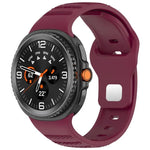xDfind 圓點銀色鉚釘扣矽膠錶帶，適用於 Samsung Galaxy Watch Ultra/Ultra 2025，適用於 Samsung Galaxy Watch8 / 8 Classic