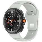 xDfind 圓點銀色鉚釘扣矽膠錶帶，適用於 Samsung Galaxy Watch Ultra/Ultra 2025，適用於 Samsung Galaxy Watch8 / 8 Classic