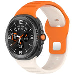 xDfind 圓點銀色鉚釘扣矽膠錶帶，適用於 Samsung Galaxy Watch Ultra/Ultra 2025，適用於 Samsung Galaxy Watch8 / 8 Classic
