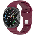 xDfind 圓點銀色鉚釘扣矽膠錶帶，適用於 Samsung Galaxy Watch Ultra/Ultra 2025，適用於 Samsung Galaxy Watch8 / 8 Classic