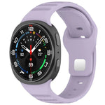 xDfind 圓點銀色鉚釘扣矽膠錶帶，適用於 Samsung Galaxy Watch Ultra/Ultra 2025，適用於 Samsung Galaxy Watch8 / 8 Classic