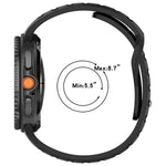 xDfind 圓點銀色鉚釘扣矽膠錶帶，適用於 Samsung Galaxy Watch Ultra/Ultra 2025，適用於 Samsung Galaxy Watch8 / 8 Classic