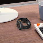 xDfind 圓點銀色鉚釘扣矽膠錶帶，適用於 Samsung Galaxy Watch Ultra/Ultra 2025，適用於 Samsung Galaxy Watch8 / 8 Classic