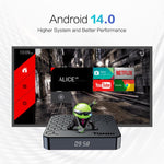 Tanix TX7 8K UHD Android 14 智能電視盒，附遙控器，Allwinner H728 八核心，2GB+16GB，4GB+32GB