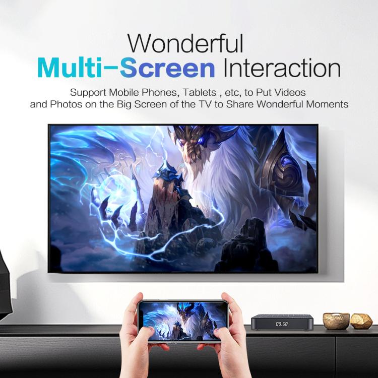 Tanix TX7 8K UHD Android 14 智能電視盒，附遙控器，Allwinner H728 八核心，2GB+16GB，4GB+32GB