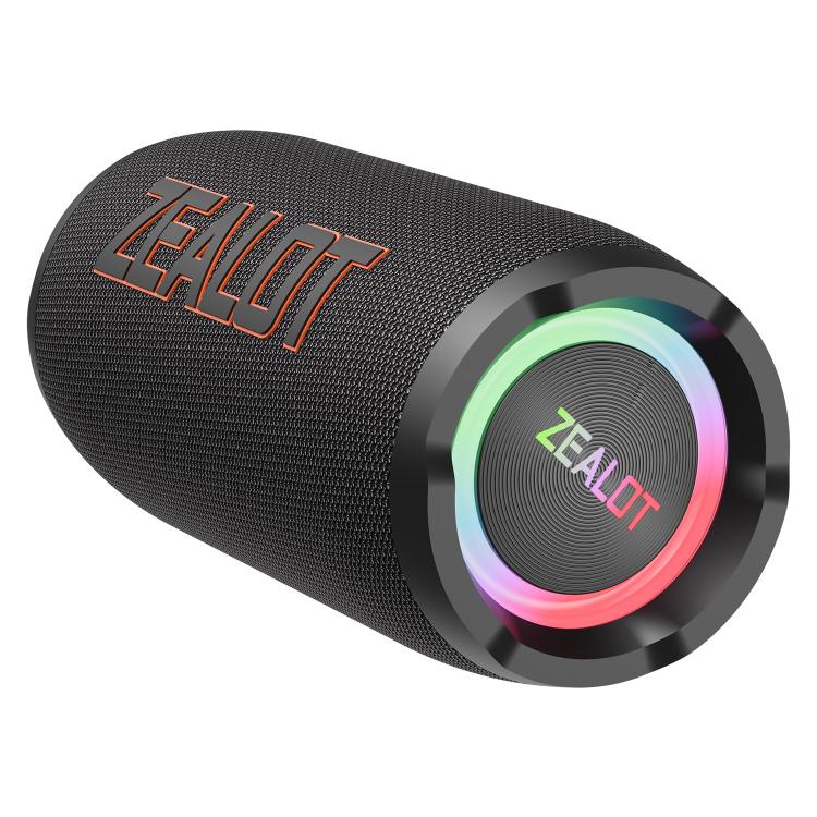 Zealot S76 50W 便攜戶外 RGB 藍牙喇叭，附 2 支麥克風，附 1 支麥克風，不含麥克風