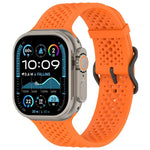 xDfind 透氣矽膠錶帶，適用於 Apple Watch 42 / 44 / 45 / 46 / 49mm，適用於 Apple Watch 38 / 40 / 41 / S10 42mm