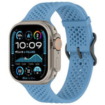 xDfind 透氣矽膠錶帶，適用於 Apple Watch 42 / 44 / 45 / 46 / 49mm，適用於 Apple Watch 38 / 40 / 41 / S10 42mm