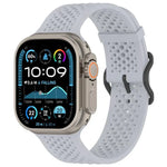 xDfind 透氣矽膠錶帶，適用於 Apple Watch 42 / 44 / 45 / 46 / 49mm，適用於 Apple Watch 38 / 40 / 41 / S10 42mm