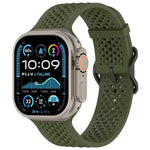 xDfind 透氣矽膠錶帶，適用於 Apple Watch 42 / 44 / 45 / 46 / 49mm，適用於 Apple Watch 38 / 40 / 41 / S10 42mm