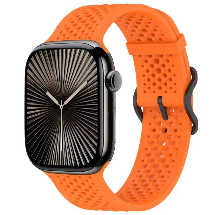xDfind 透氣矽膠錶帶，適用於 Apple Watch 42 / 44 / 45 / 46 / 49mm，適用於 Apple Watch 38 / 40 / 41 / S10 42mm