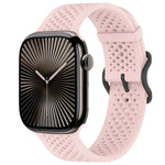 xDfind 透氣矽膠錶帶，適用於 Apple Watch 42 / 44 / 45 / 46 / 49mm，適用於 Apple Watch 38 / 40 / 41 / S10 42mm