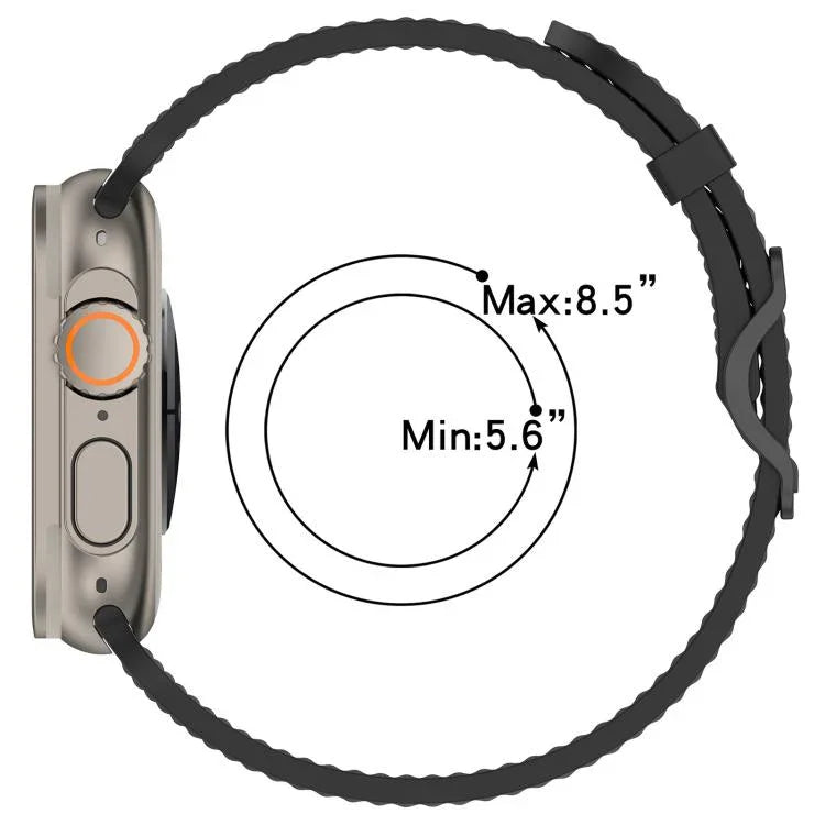 xDfind 透氣矽膠錶帶，適用於 Apple Watch 42 / 44 / 45 / 46 / 49mm，適用於 Apple Watch 38 / 40 / 41 / S10 42mm