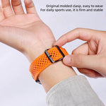 xDfind 透氣矽膠錶帶，適用於 Apple Watch 42 / 44 / 45 / 46 / 49mm，適用於 Apple Watch 38 / 40 / 41 / S10 42mm