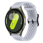 xDfind Breathable Silicone Watch Band, For Samsung Galaxy Watch Ultra / Ultra 2025, For Samsung Galaxy Watch8 / 8 Classic, For Samsung Galaxy Watch 7 / 6 / 5 / FE