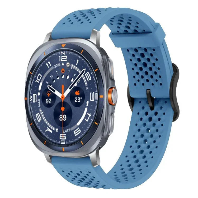 xDfind Breathable Silicone Watch Band, For Samsung Galaxy Watch Ultra / Ultra 2025, For Samsung Galaxy Watch8 / 8 Classic, For Samsung Galaxy Watch 7 / 6 / 5 / FE