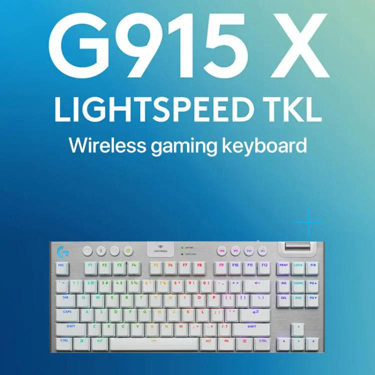 羅技 G915 X LIGHTSPEED TKL 低調遊戲鍵盤
