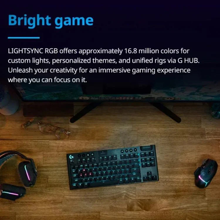 羅技 G915 X LIGHTSPEED TKL 低調遊戲鍵盤