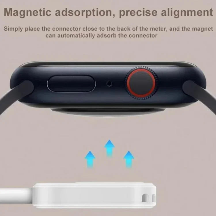 xDfind 8 針便攜式智慧手錶磁吸無線充電器，適用於 Apple Watch