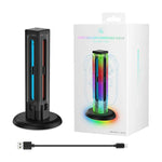 JYS NS2318 4合1遊戲手柄充電座帶RGB燈，適用於Nintendo Switch 1 / 2，JYS-NS2318