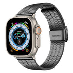xDfind 七珠扣不鏽鋼錶帶，適用於 Apple Watch 42 / 44 / 45 / 46 / 49mm，適用於 Apple Watch 38 / 40 / 41 / S10 42mm