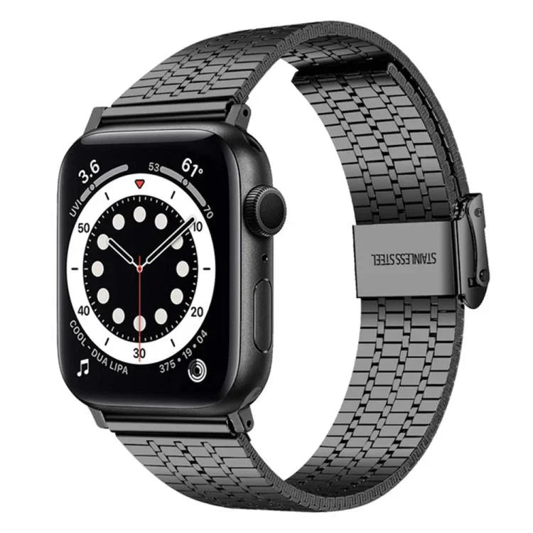 xDfind 七珠扣不鏽鋼錶帶，適用於 Apple Watch 42 / 44 / 45 / 46 / 49mm，適用於 Apple Watch 38 / 40 / 41 / S10 42mm