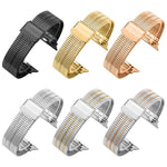 xDfind 七珠扣不鏽鋼錶帶，適用於 Apple Watch 42 / 44 / 45 / 46 / 49mm，適用於 Apple Watch 38 / 40 / 41 / S10 42mm