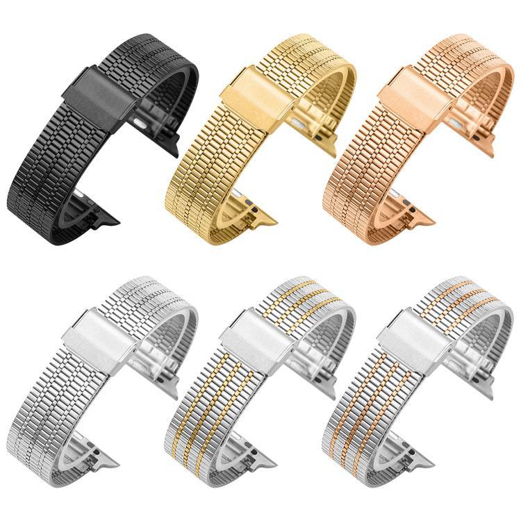 xDfind 七珠扣不鏽鋼錶帶，適用於 Apple Watch 42 / 44 / 45 / 46 / 49mm，適用於 Apple Watch 38 / 40 / 41 / S10 42mm