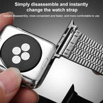 xDfind 七珠扣不鏽鋼錶帶，適用於 Apple Watch 42 / 44 / 45 / 46 / 49mm，適用於 Apple Watch 38 / 40 / 41 / S10 42mm