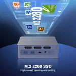 GXMO N9(N95) Windows 11 Intel ADL-N N95 四核心處理器迷你電腦，16GB+512GB