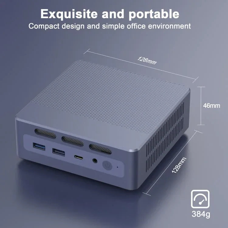 GXMO N9(N95) Windows 11 Intel ADL-N N95 四核心處理器迷你電腦，16GB+512GB