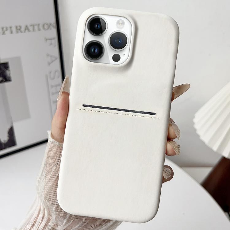 皮膚觸感羊皮卡槽手機殼，適用於 iPhone 12 / 12 Pro、iPhone 12 Pro Max