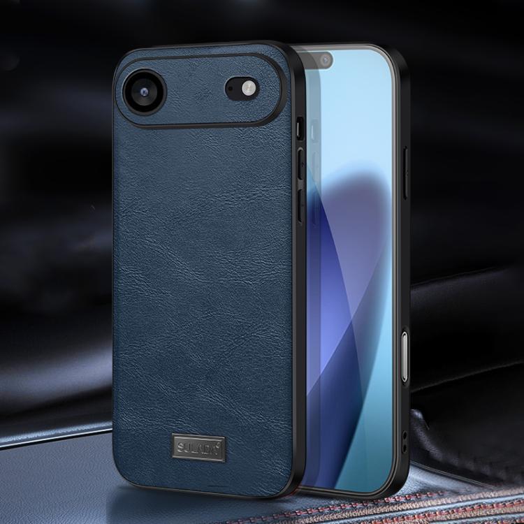 SULADA 防震 TPU 混合手工皮革手機殼，適用於 iPhone 17 Pro Max、iPhone 17 Pro、iPhone 17、iPhone Air