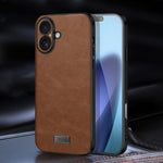 SULADA 防震 TPU 混合手工皮革手機殼，適用於 iPhone 17 Pro Max、iPhone 17 Pro、iPhone 17、iPhone Air