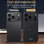 SULADA 防震 TPU 混合手工皮革手機殼，適用於 iPhone 17 Pro Max、iPhone 17 Pro、iPhone 17、iPhone Air