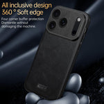 SULADA 防震 TPU 混合手工皮革手機殼，適用於 iPhone 17 Pro Max、iPhone 17 Pro、iPhone 17、iPhone Air