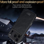 SULADA 防震 TPU 混合手工皮革手機殼，適用於 iPhone 17 Pro Max、iPhone 17 Pro、iPhone 17、iPhone Air